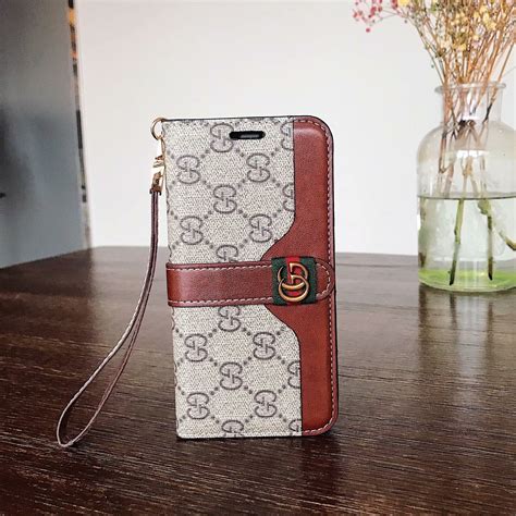 Gucci Wallet Phone Case Card Holder, With Box Excellent  